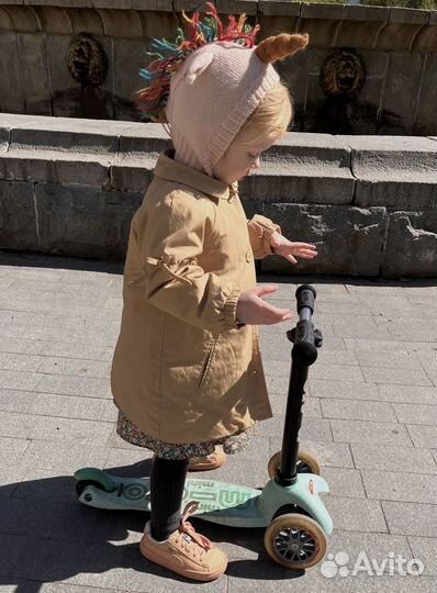 Шапочка-шлем единорог Oeuf бейби альпака