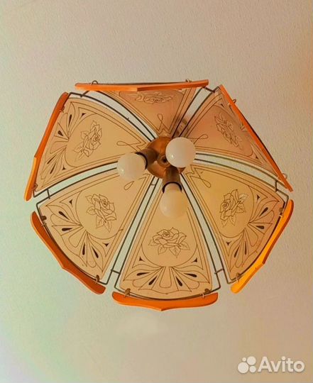 Люстры и светильники бу