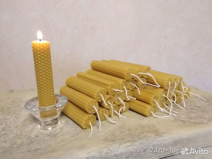Свечи из воска