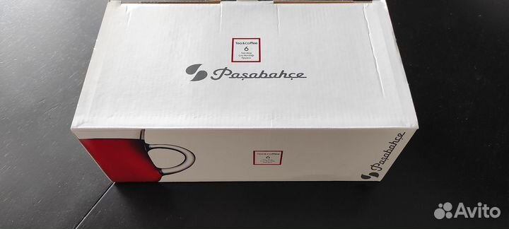 Армуды набор для чая с Pasabahce 6 шт/160 мл