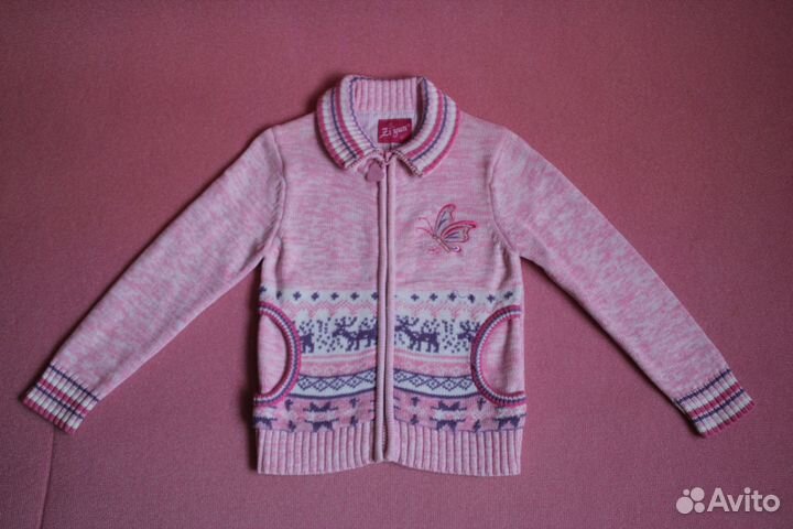Новая фирменная трикотажная кофта р.98-104
