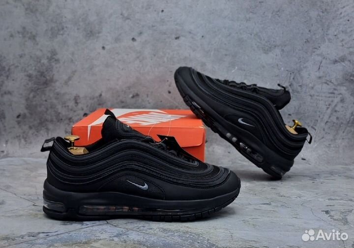 Кроссовки nike air max 97 черные