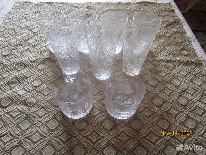 Хрустальная посуда. СССР