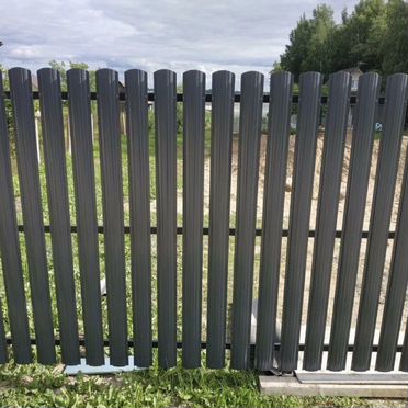 Забор под ключ профнастил сетка евроштакетник