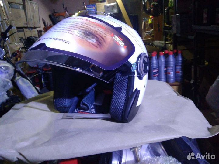 Мото шлем новый