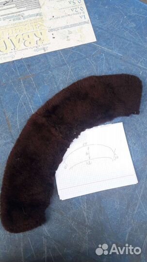 Воротник натуральный мех