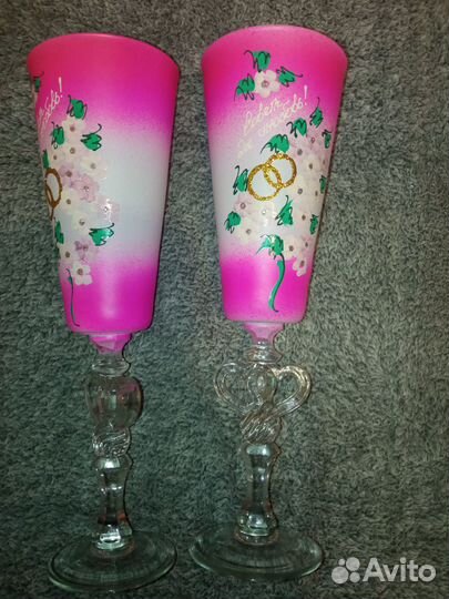 Бокалы свадебные