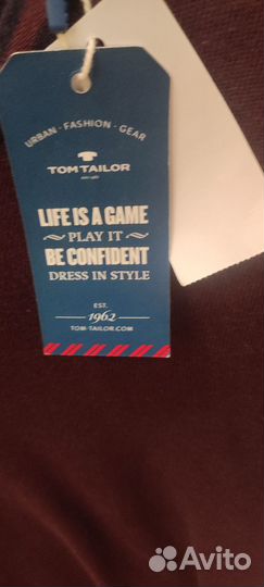 Tom tailor новый пуловер свитшот кофта