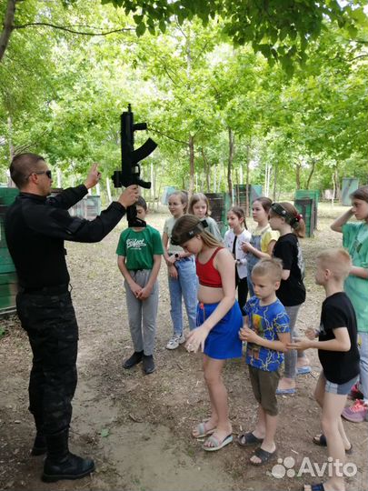 Выездной лазертаг
