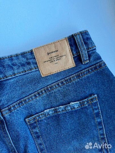 Юбка джинсовая stradivarius S