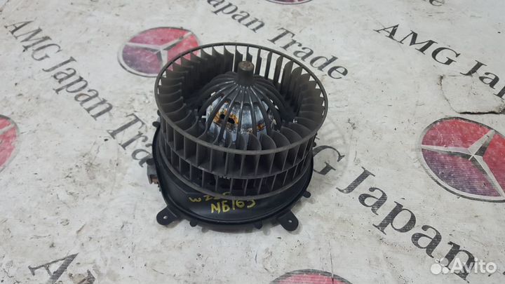 Мотор печки в сборе на Mercedes-Benz W220/W215