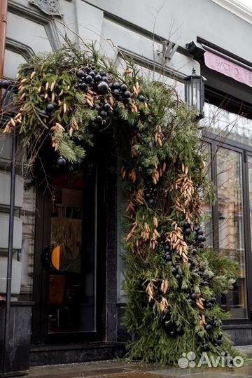 Оформление и декор входной зоны, ресторанов