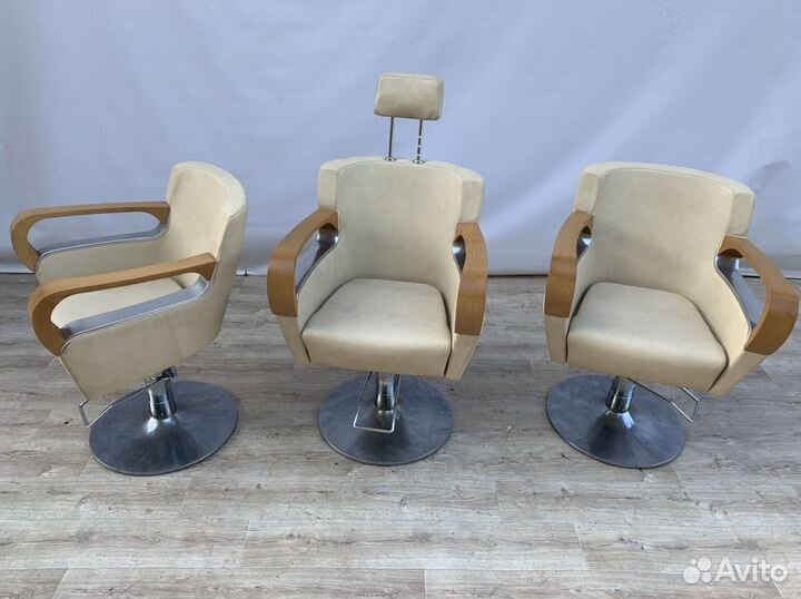 Парикмахерское кресло maletti 3шт