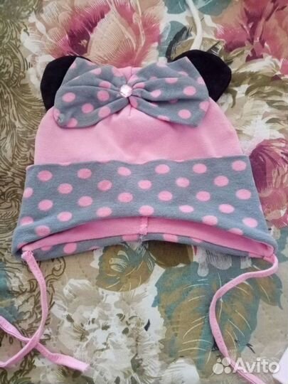 Шапка для девочки пакетом