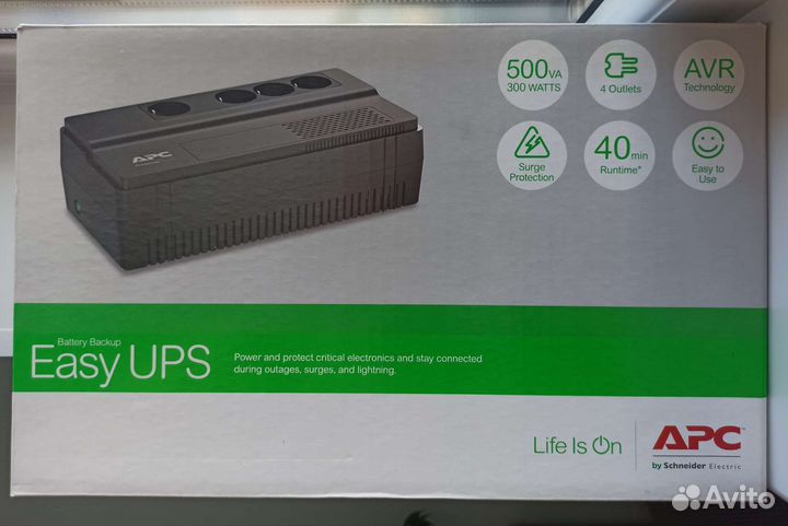 Ибп стабилизатор напряжения APC для 4 розеток