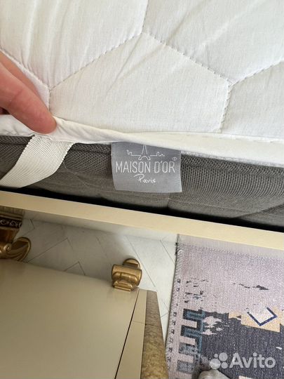 Наматрасник160 200 maison D’OR Турция. Матрас икеа