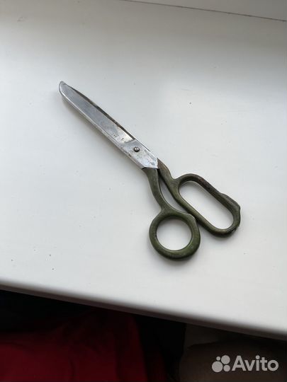 Антикварные ножницы портного прошлого века