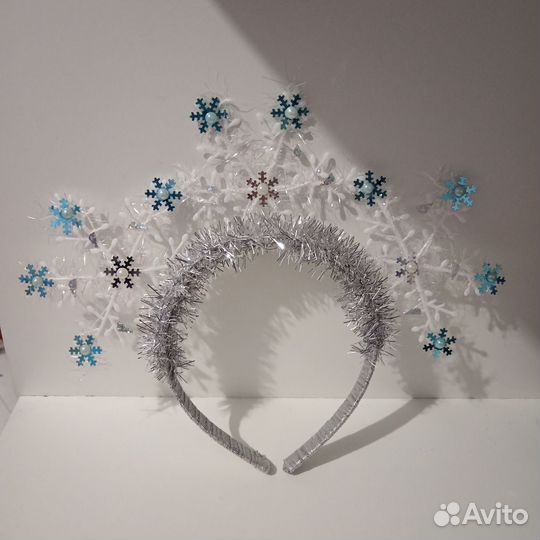 Ободок Снежинка