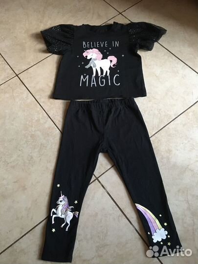 Летние вещи для девочки пакетом hm next gap 80 86