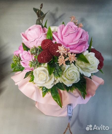 Букет цветов из мыла