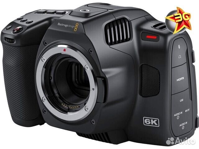Видеокамера Blackmagic Pocket Cinema Camera 6K Pro