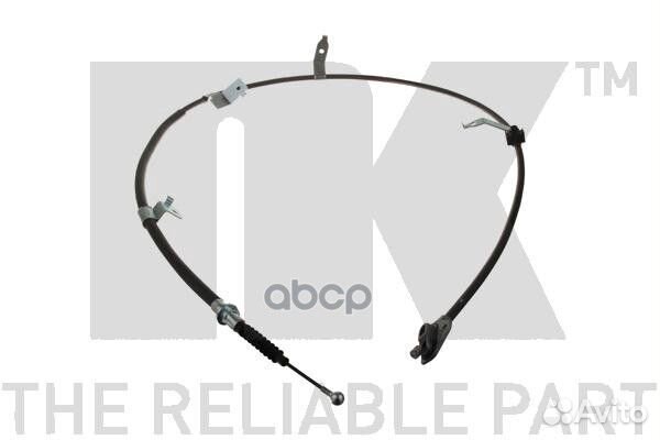 Трос ручного тормоза toyota auris 07- 1920мм за