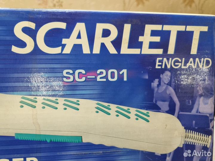 Массажер скарлетт scarlett SC-201 england 4насадки