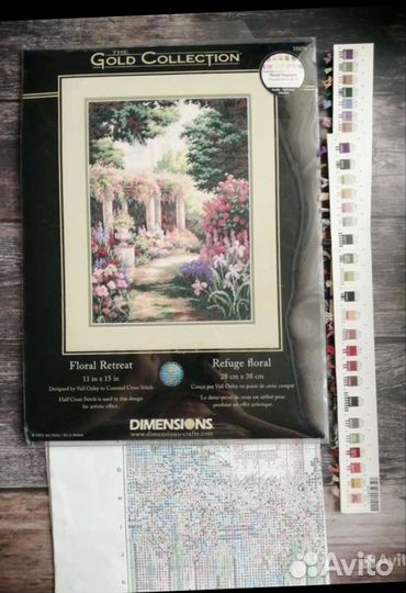 Остатки от наборов Dimensions Janlynn