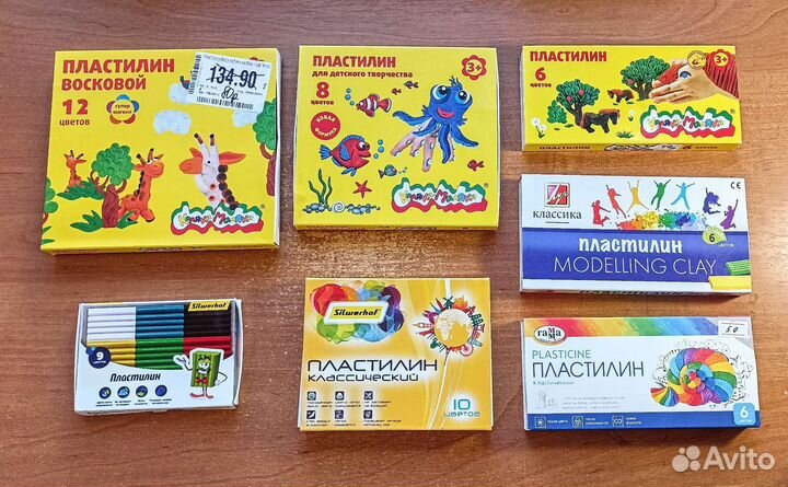 Пластилин для детского творчества