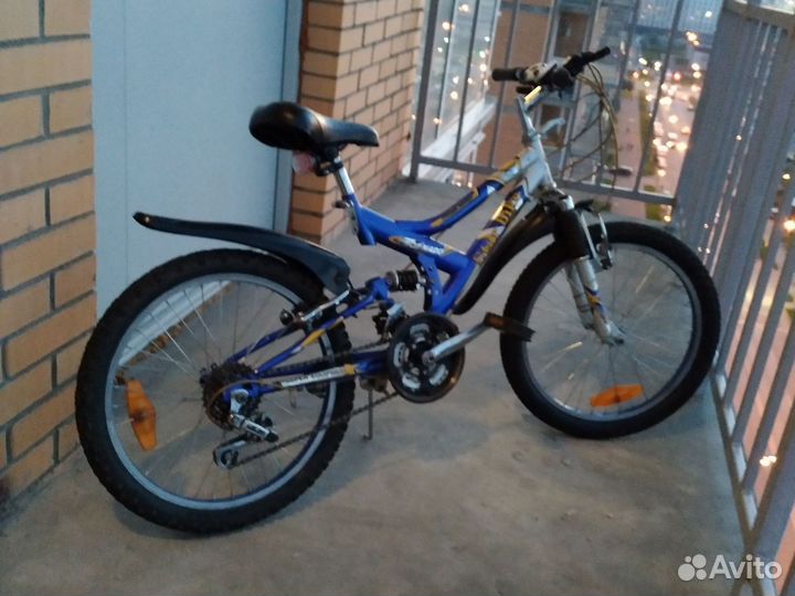 Велосипед детский двухподвесный 20