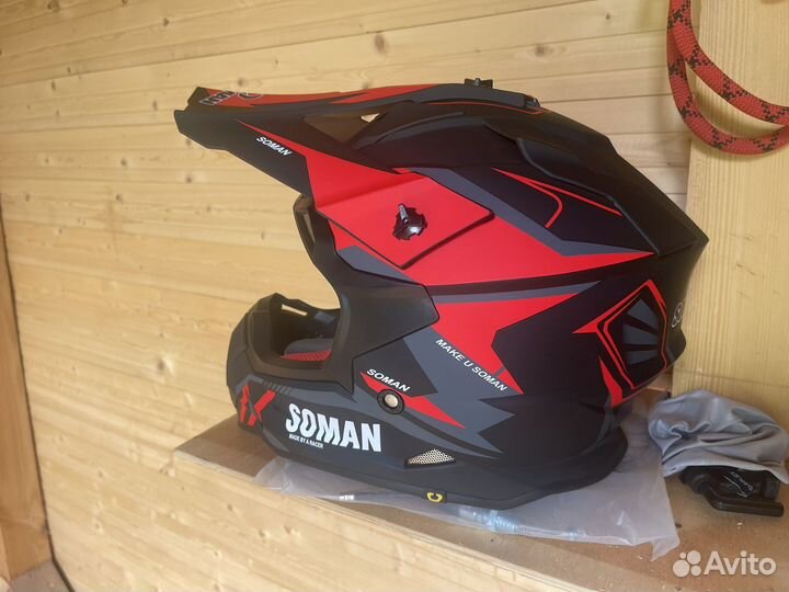 Мотошлем кроссовый, Новый