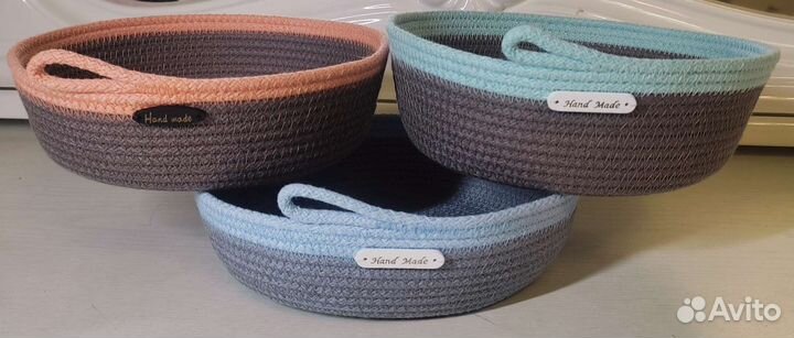 Корзинка для хранения ручной работы