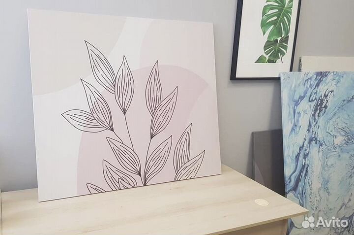 Картины на холсте с рамой и без рамы