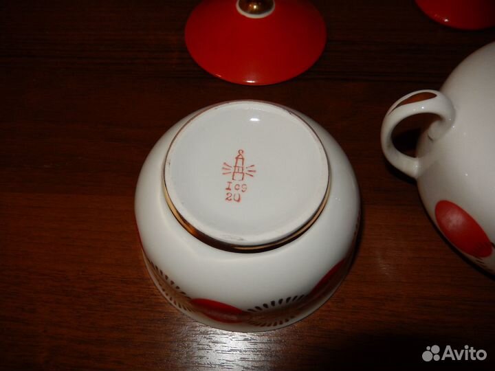 Чайная пара сервиз СССР