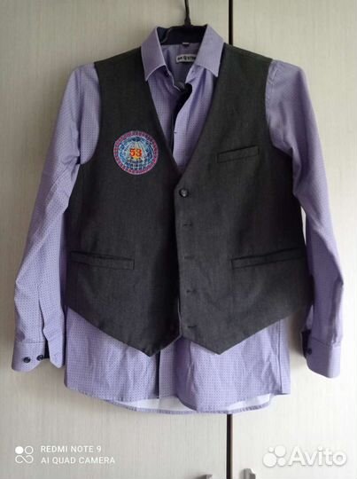 Школьный костюм для мальчика 140 146