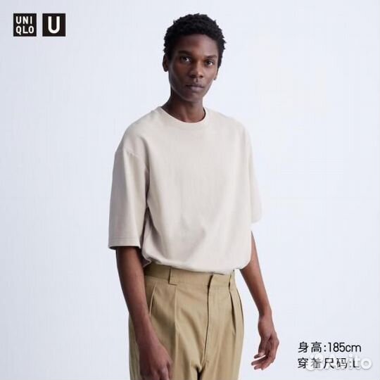 Футболка Uniqlo Airism с круглым вырезом