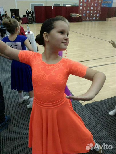 Платье рейтинговое для спортивно-бальных танцев