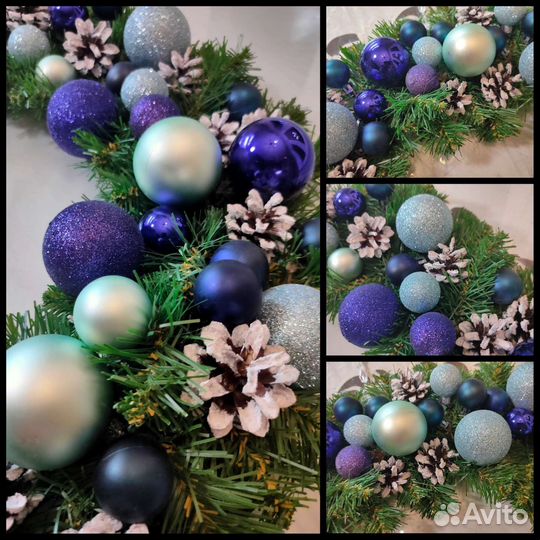 Новогодний декор. Веночек