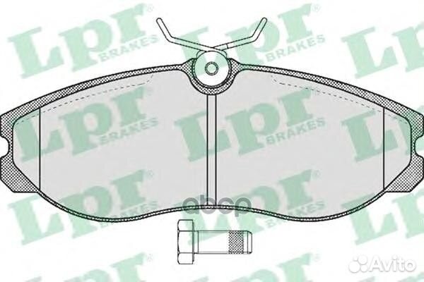 Колодки тормозные дисковые 05P470 Lpr