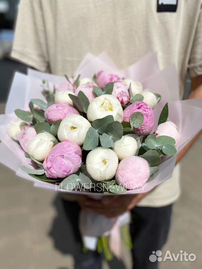 Букет Пионов Пионы букет Цветов доставка