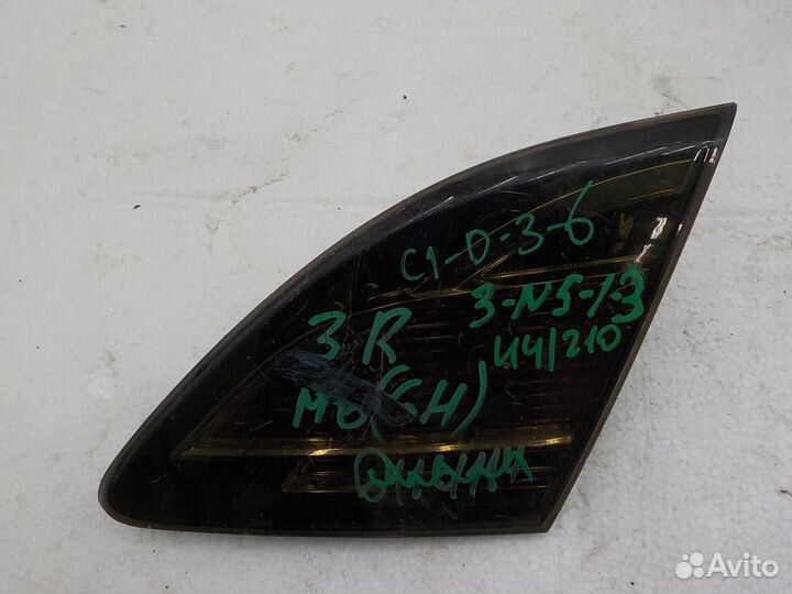 Фонарь задний правый внутренний Mazda 6 GH 2007