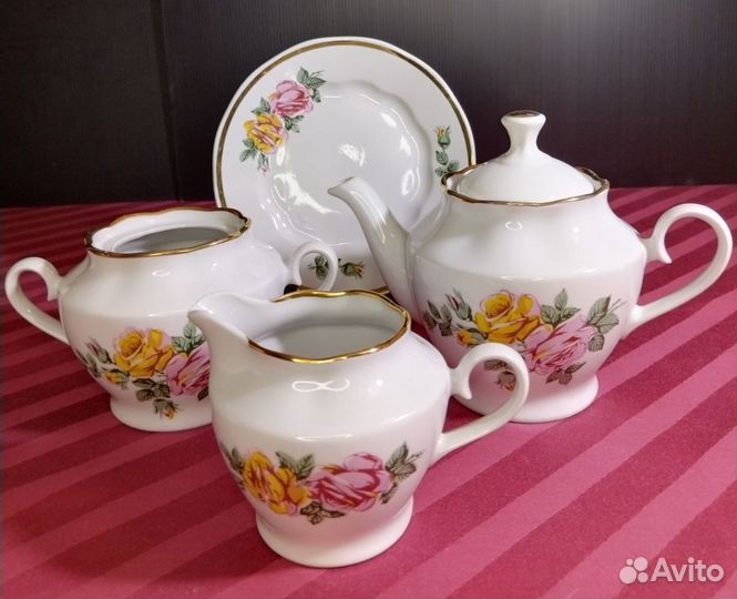 Чайный сервиз, Рига фарфор