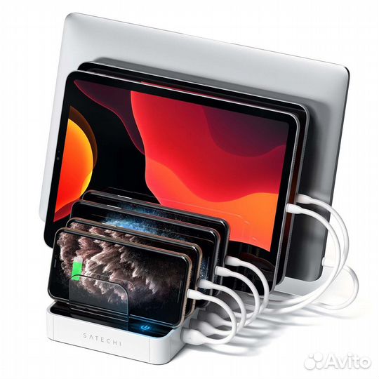 Док станция Satechi зарядная на 7 телефонов
