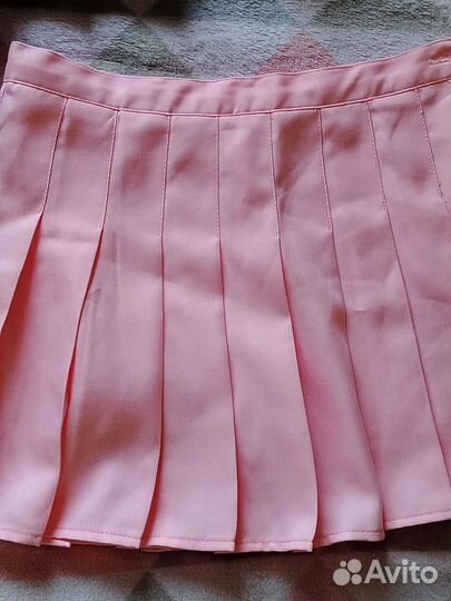 Юбка модная женская розовая 42-44 рр