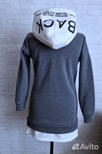 Толстовка для девочки утепленная