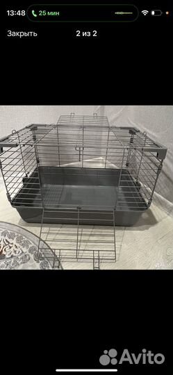 Клетка для кролика большая