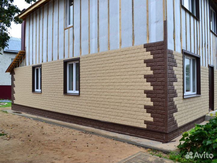 Утепление домов / Обшивка домов сайдингом