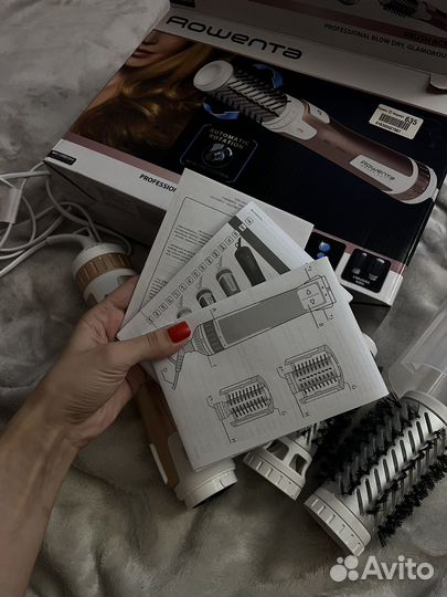 Фен щетка rowenta brush activ 1000w