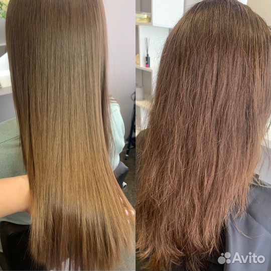 Кератиновое выпрямление волос Ботокс