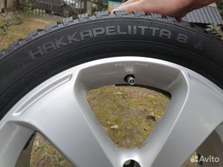 Зимние колёса r17 205/50 nokian Hakkapelitta 8